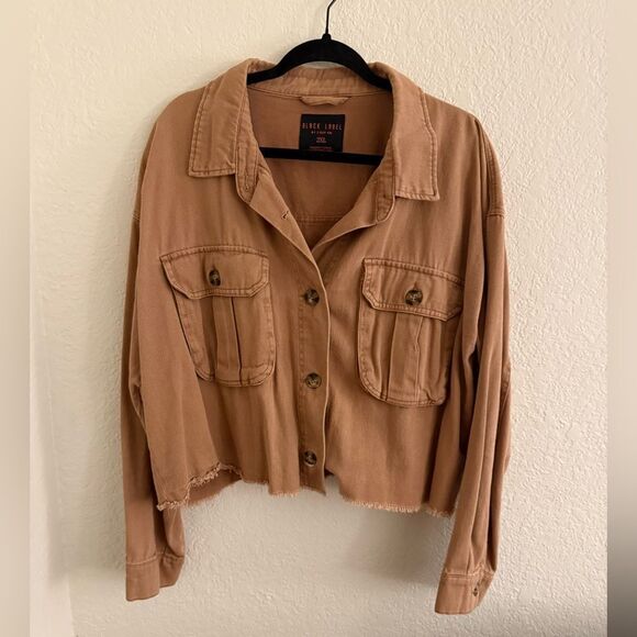 Black Label Jackets & Blazers - Black Label Brown crop brown Jacket
